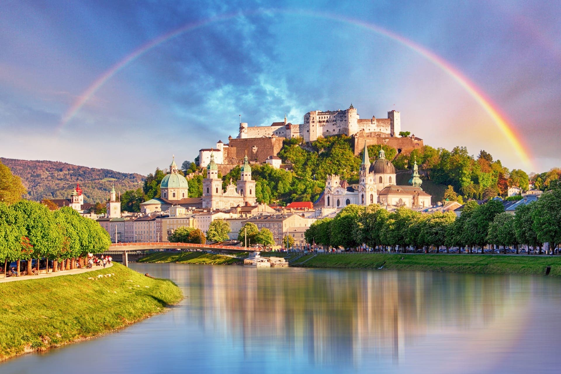 Salzburg Old Town, Mozart, and Mirabell Gardens Walking Tour - main image
